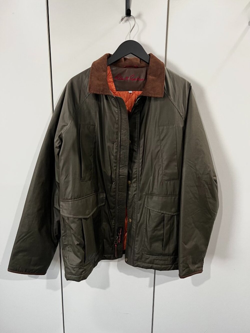 Robert Graham Field Jacket, Quilted Lining - EUC